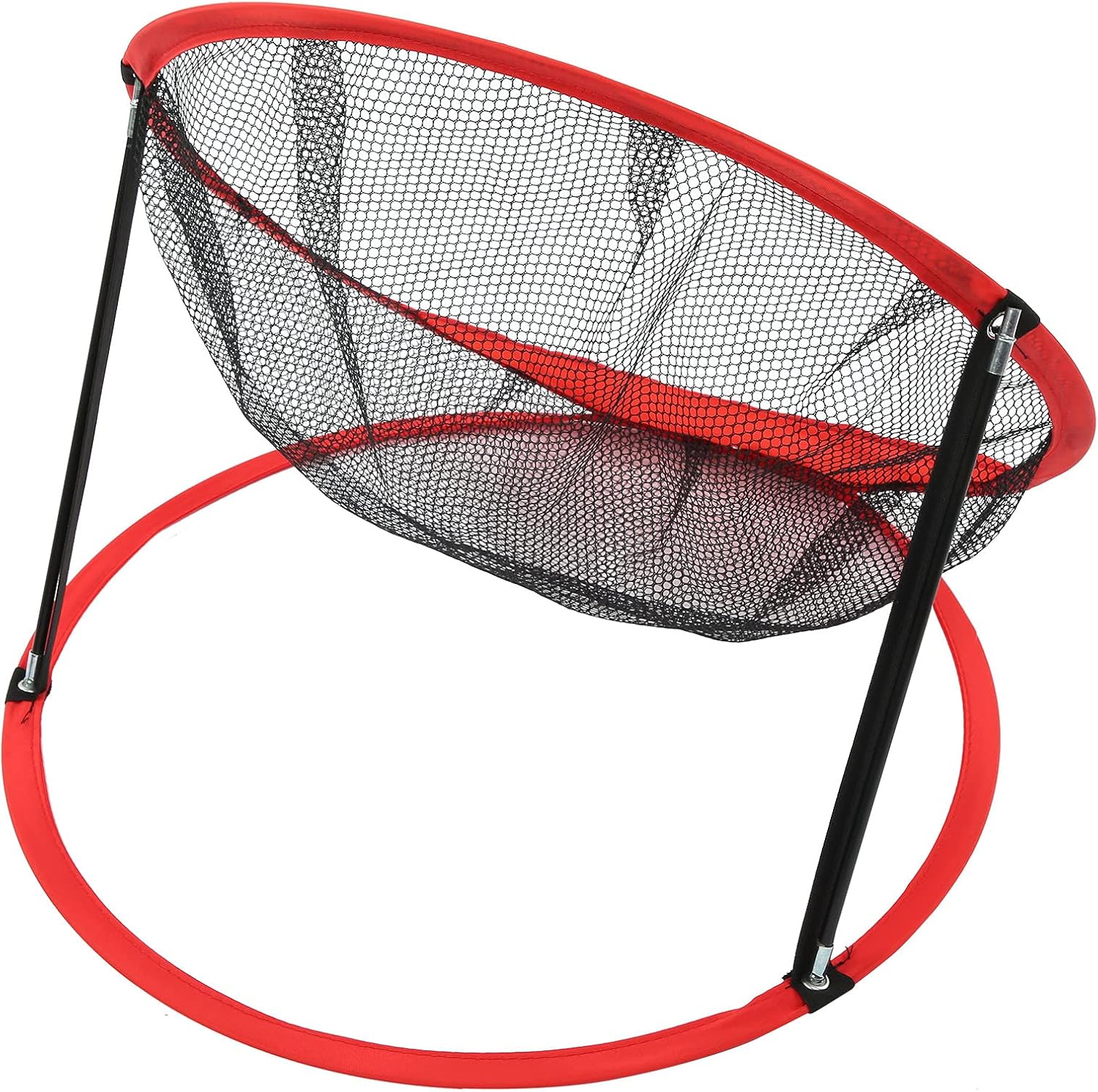 3 in 1 Golf Chipping Net Set, Nylon Backyard Training Foldable Net, Golf Practice Net for Indoor Outdoor Swing Training