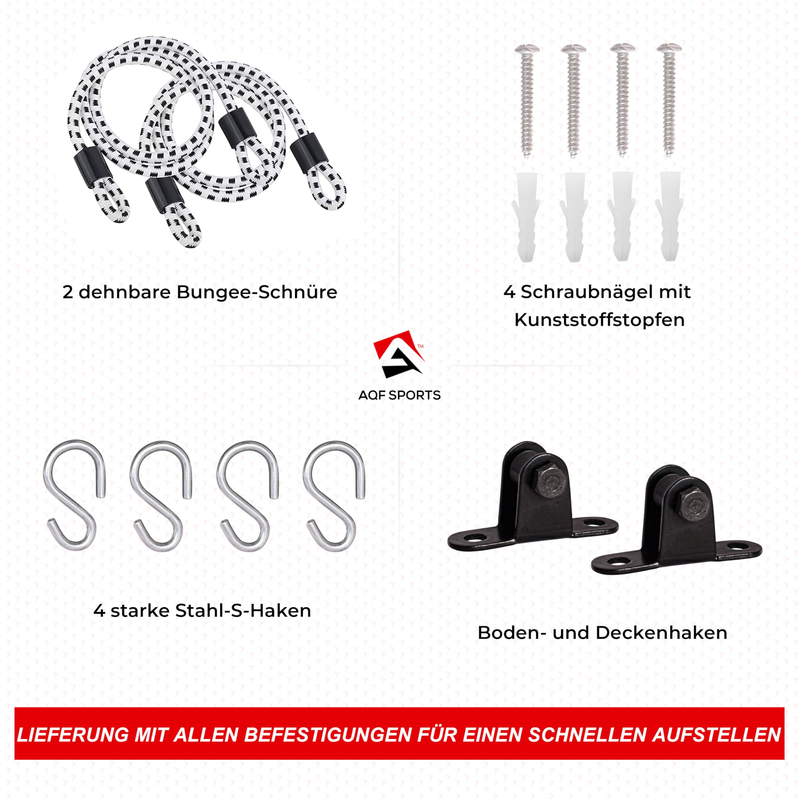 AQF Double End Speed ​​Ball Maya Hide Leder Boxen Dodge Speed ​​Bag Punching MMA Workout Boden bis zur Decke Seil