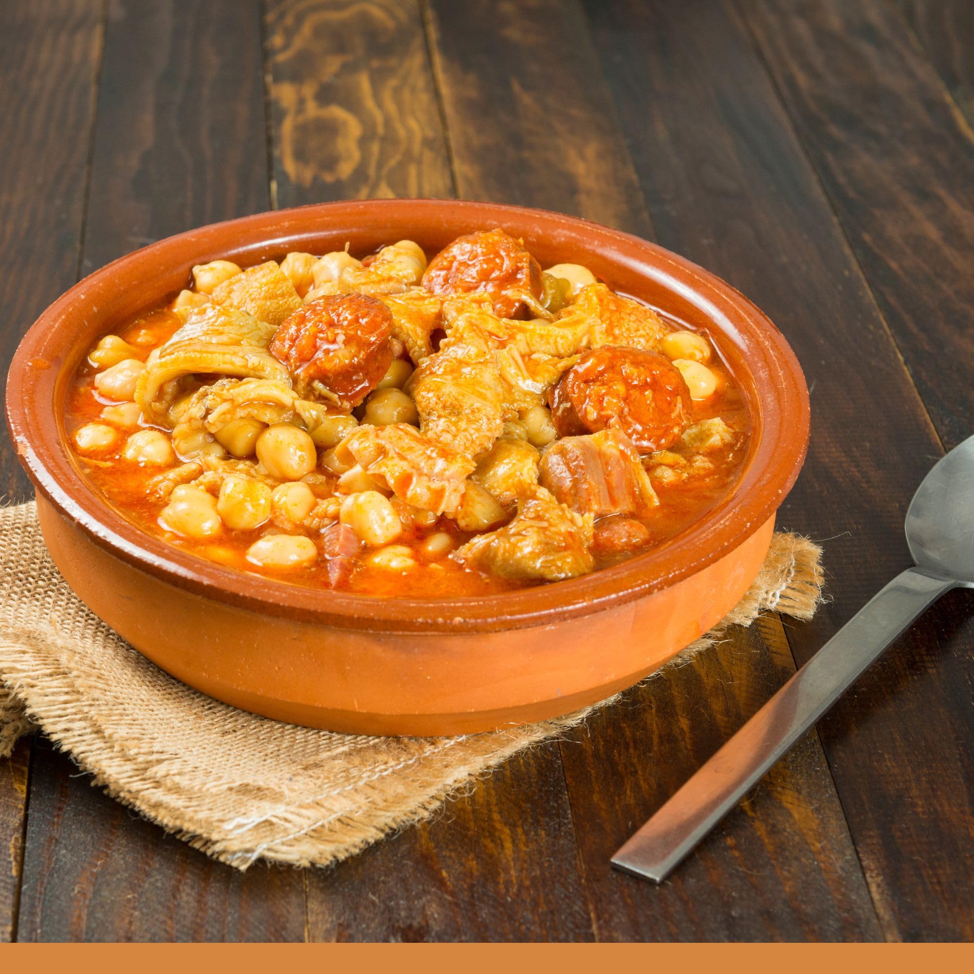 Callos en Salsa con Chorizo y Morcilla 560g – Callos a la Madrileña Caseros Receta Tradicional Conserva Gourmet Española