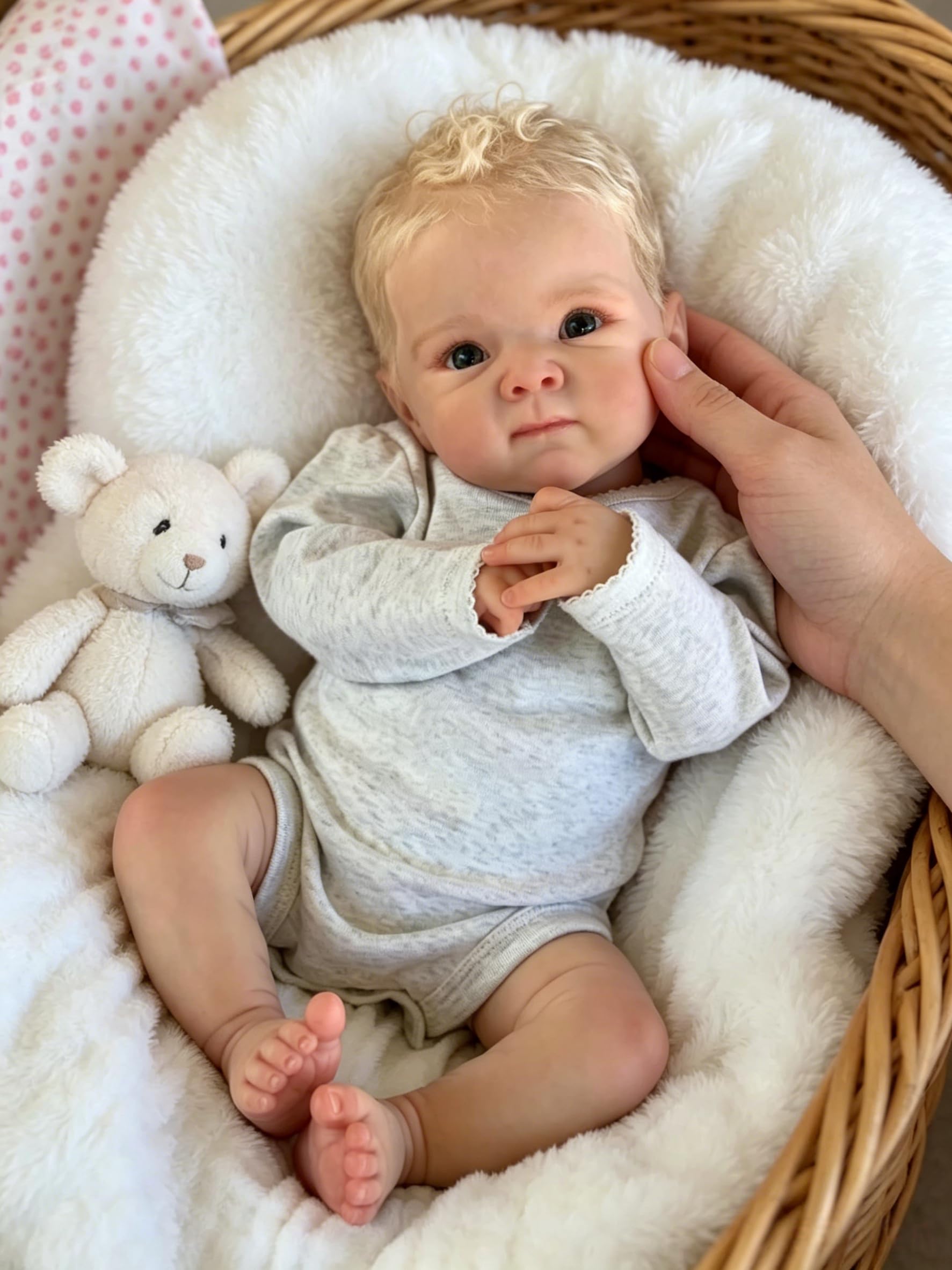 Zero pam Reborn Baby Dolls Boy 45 CM Reborn Dolls Soft Vinyl Full Body Realistic Baby Doll Lifelike Baby Dolls That Look Real Newborn Baby Dolls For Girls