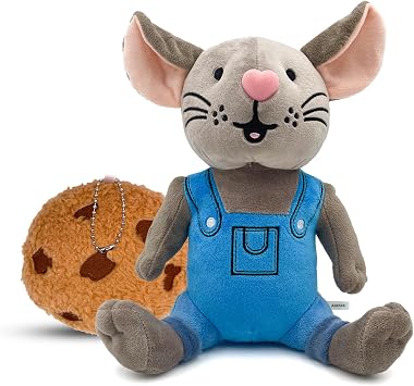 If You Give a Mouse a Cookie Plush Toy - Soft and Cuddly Mouse Companion, Soft Stuffed Animal Plushie, Gift for Kids & Adults, Perfect for Birthday Cute Halloween Plush Toy 10 inches