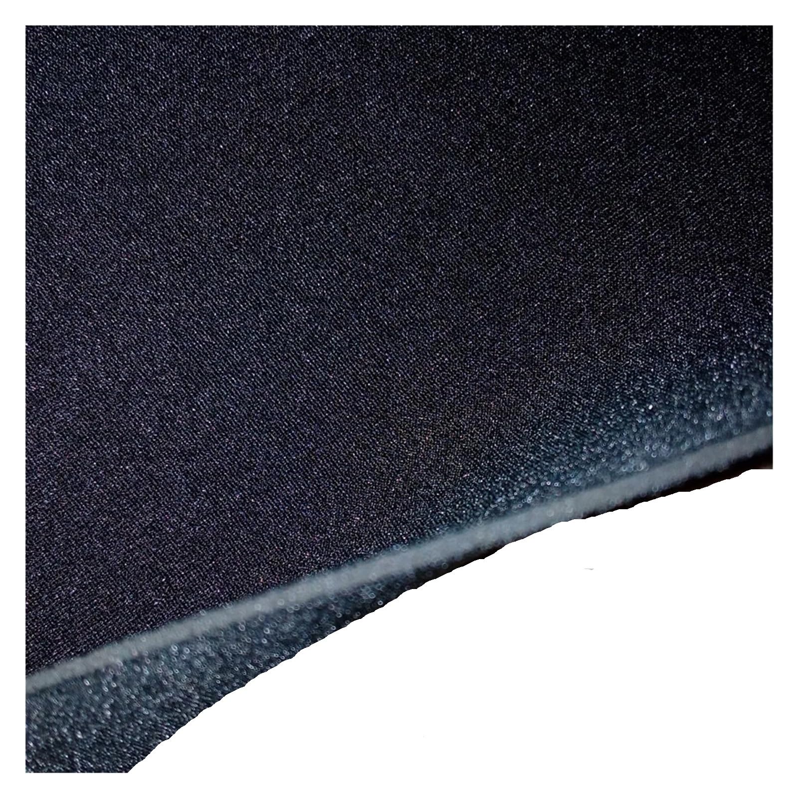 Material Del Traje De Baño Tejido De Goma Elástico De Neopreno Negro De 2,5 Mm De Espesor para Costura