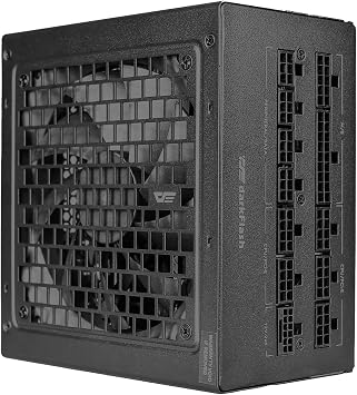 darkFlash PMT650 650W 80 Plus Gold Fully Modular ATX 3.1 PCIe 5.1 Ready Native 12V 2x6 16pin Japanese 105C Capacitors FDB Fan Active PFC Quiet Compact 140mm Gaming Power Supply Black