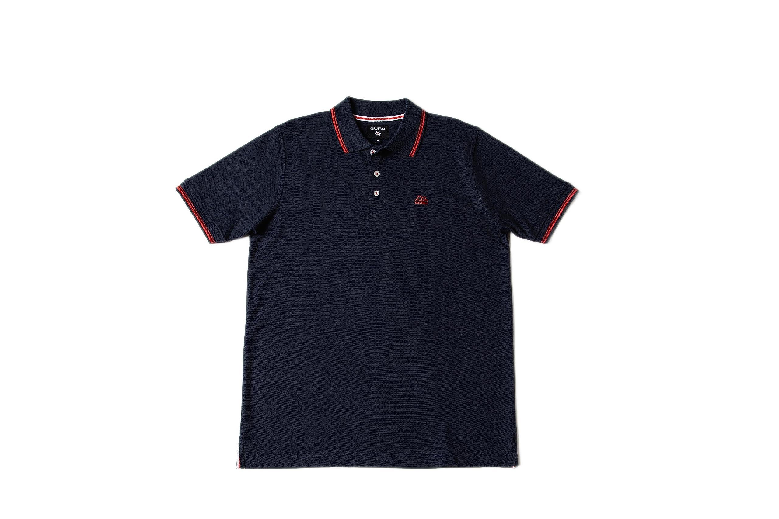 GURU SHOP Men's 3502 Polo Shirt, Orange, L