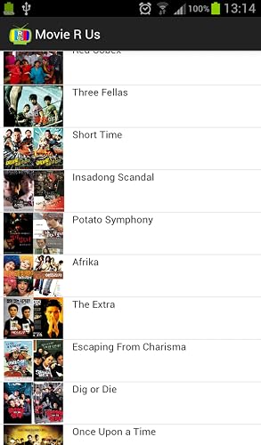 Movie R Us (mobile) – vue 5
