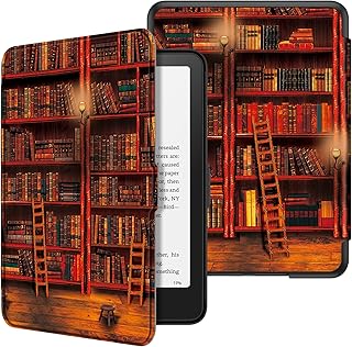 Fintie Case for 7" All-New Kindle Paperwhite (12th Generation, 2024) and Kindle Colorsoft Signature Edition - Slim Lightwe...