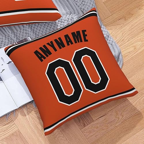 Miniatura 5 de Funda de almohada personalizada personaliza cualquier nombre y número, regalo de béisbol personalizado para hombres y mujeres, funda de almohada