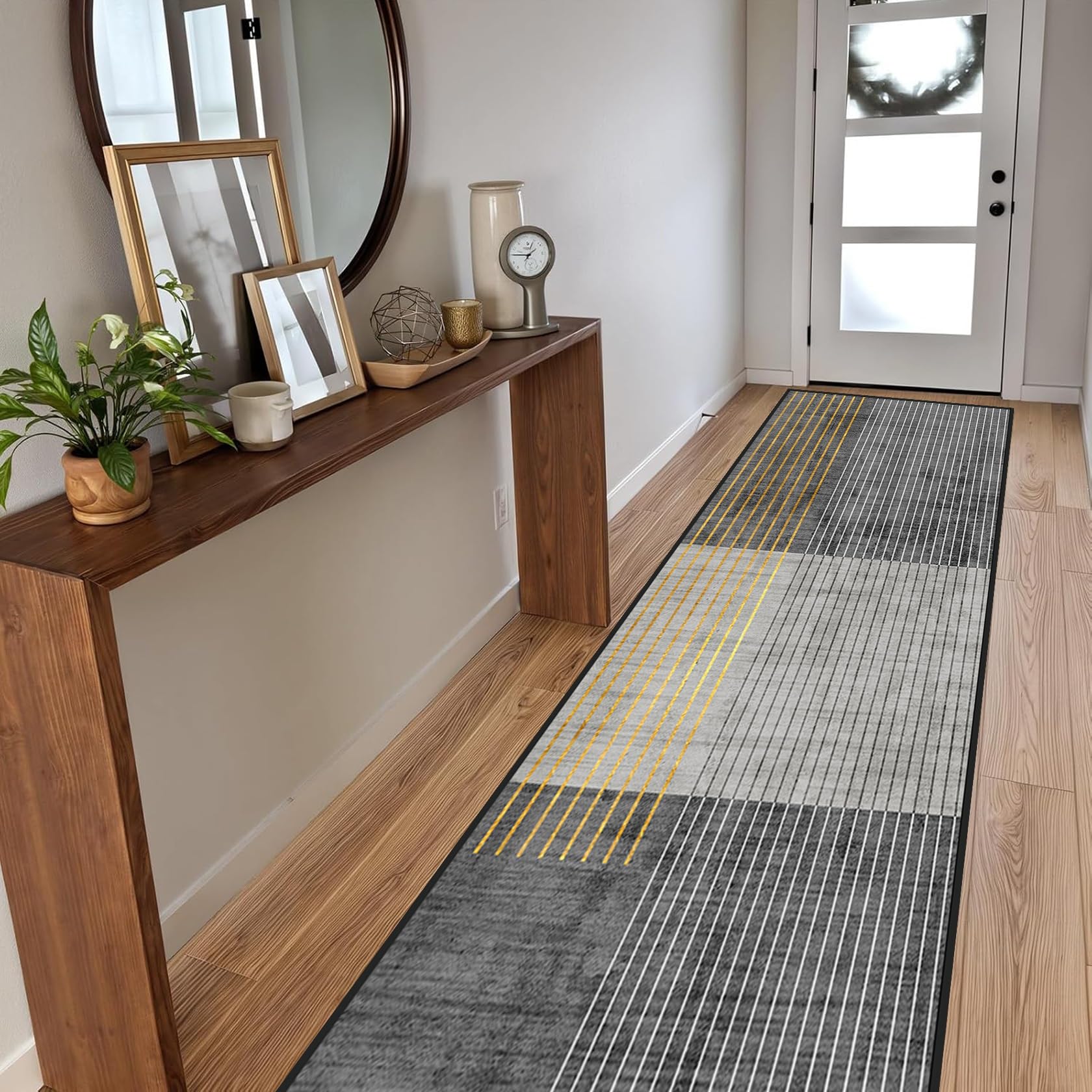 Tapis de couloir et cuisine 50 x 50 cm idéal pour sécuriser les entrées