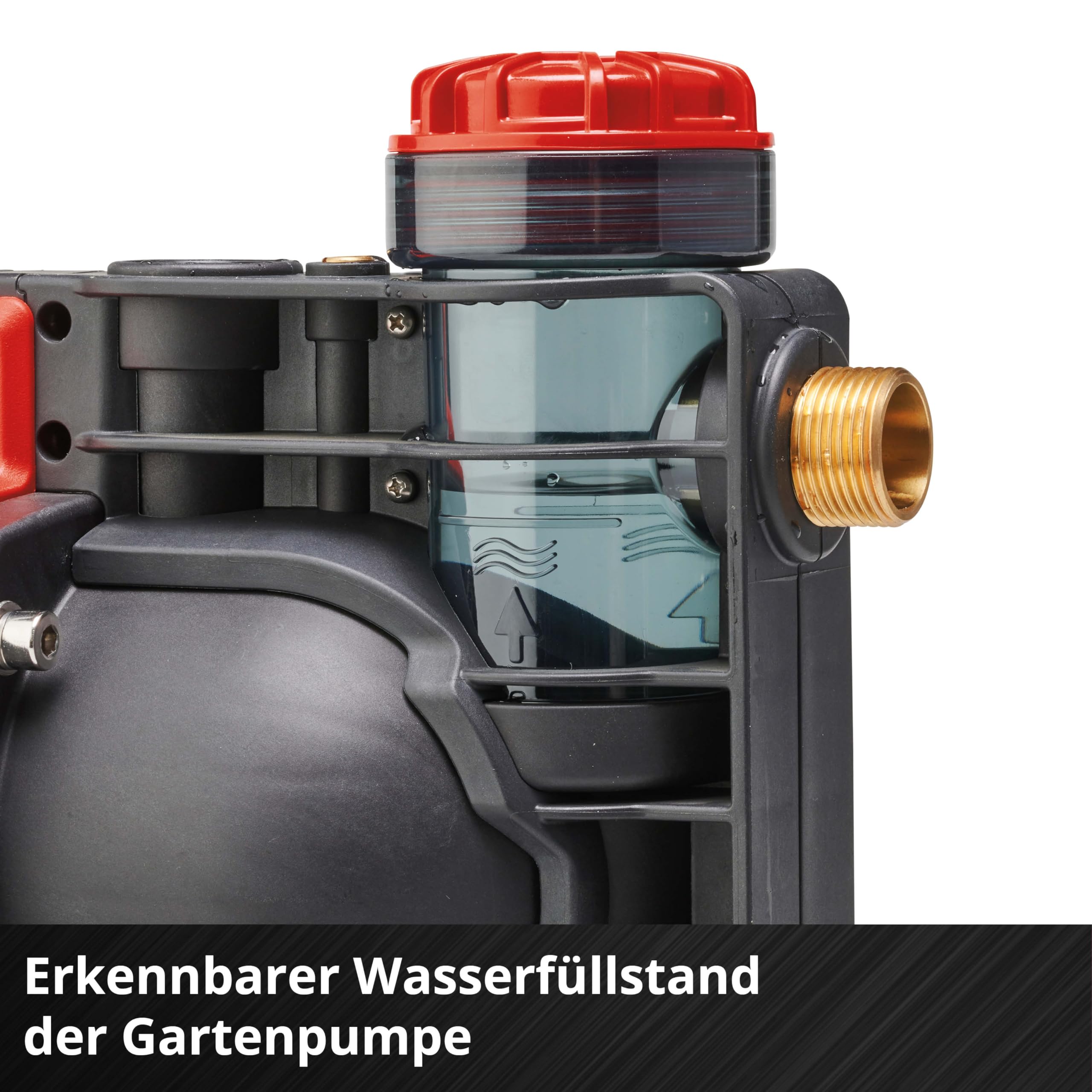Einhell Akku-Gartenpumpe AQUINNA 36/34 | PXC | 36 V | 3,7 bar | 3400 l/h Fördermenge | 37 m Förderhöhe | Überlast- & Frostschutz | ohne Akku