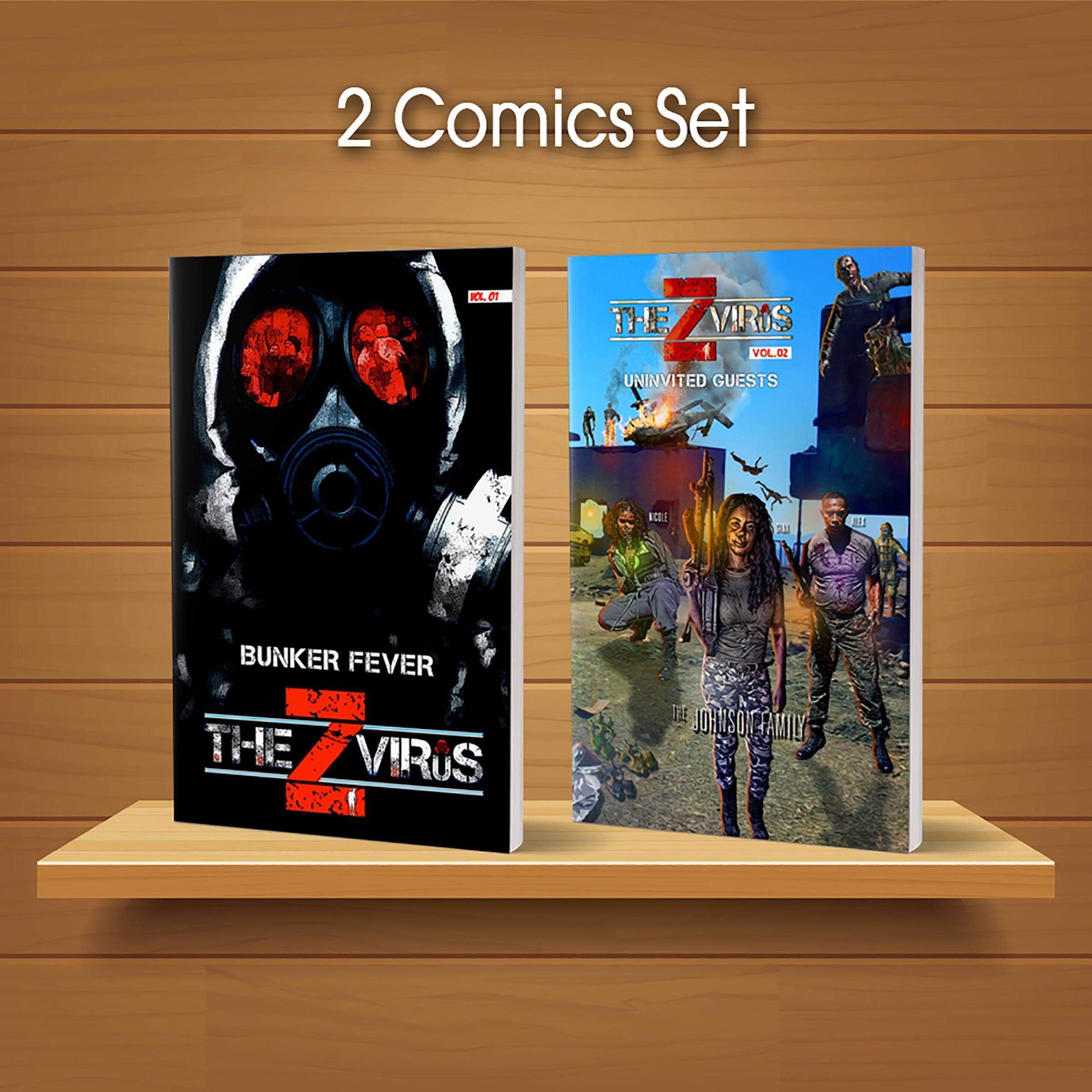 The Z Virus Vol. 01 and 02 (2 Comics Set)