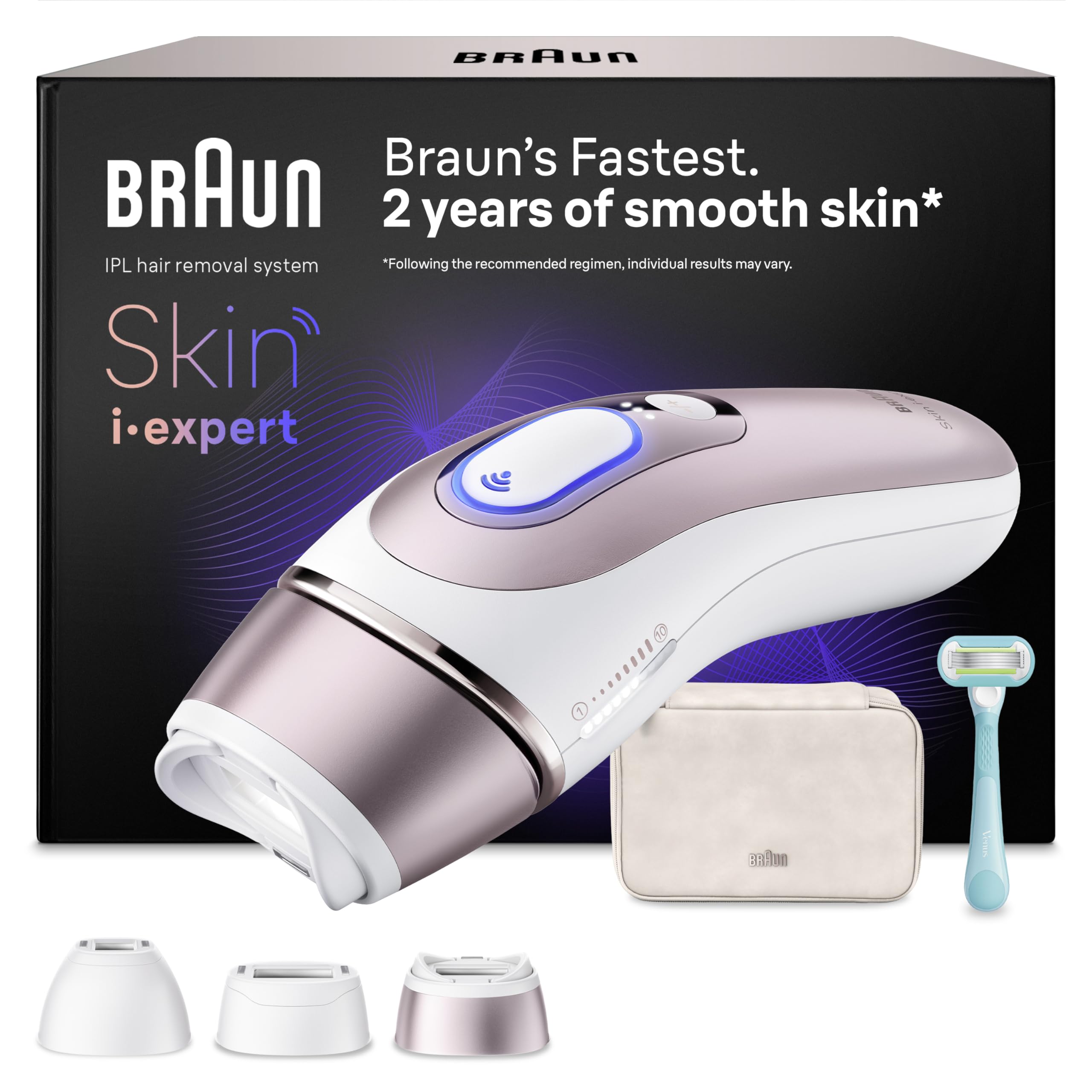 Braun Skin I·Expert Epilatore Luce Pulsata Smart, Epilazione