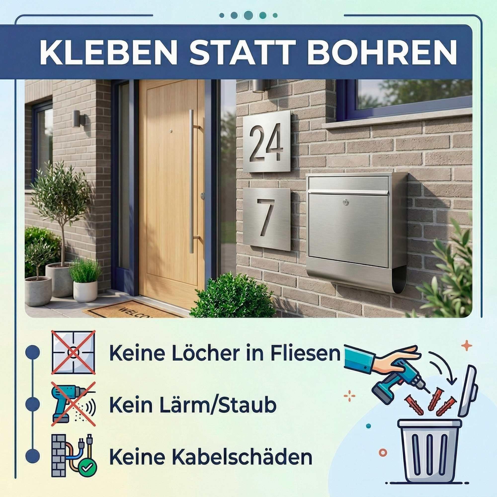 Ber-Fix Montagekleber nur Kleber extra stark weiß 12er Pack