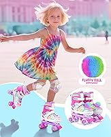 Vista 6 de Patines ajustables Tie-Dye para niñas
