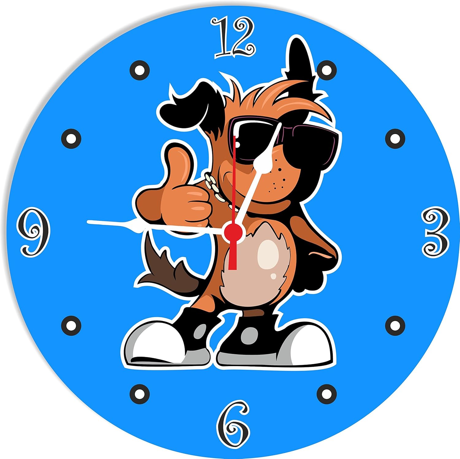 Buy Sitannya Decorative Wall Clock for Home Analog Round Wall Clock100