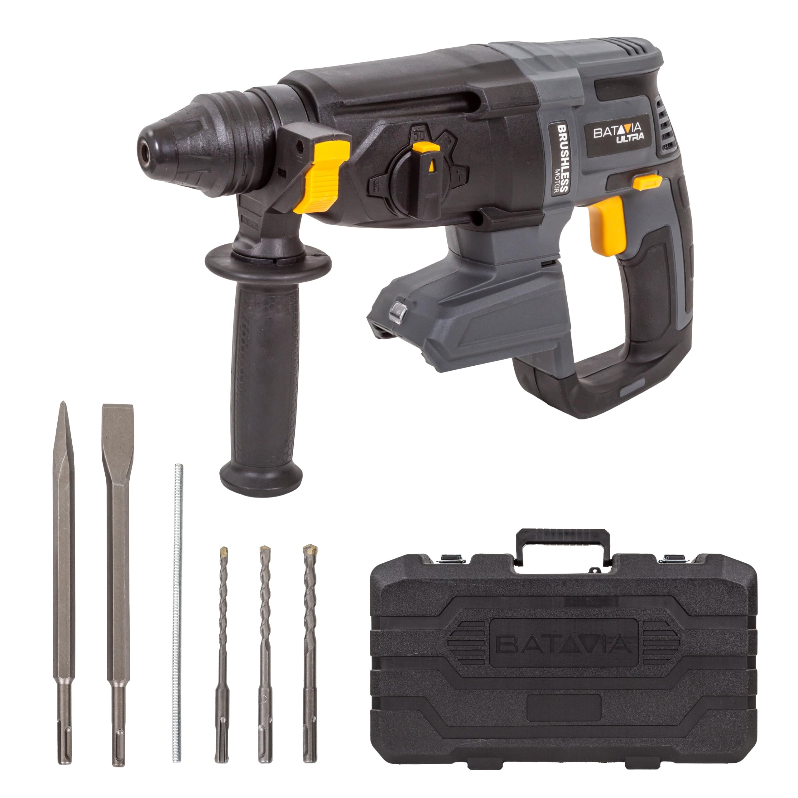 BATAVIA Trapano a percussione brushless 18V (nudo)