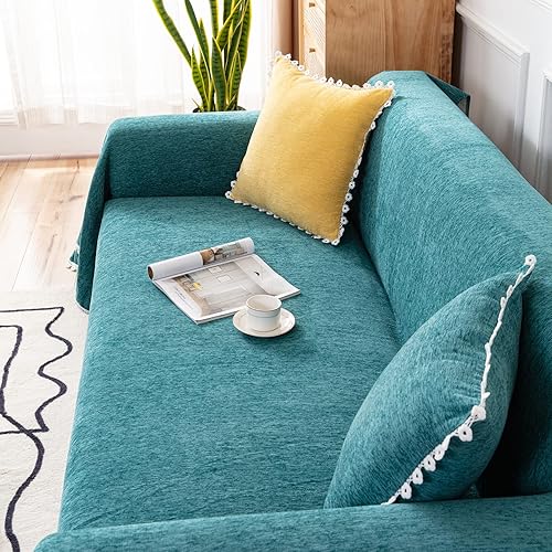 Vista 408 de VClife - Funda para sofá de 2 plazas o modular, de felpilla, antideslizante, lavable, apta para perros, protectora, caqui, 71 x 118 pulgadas 0 0