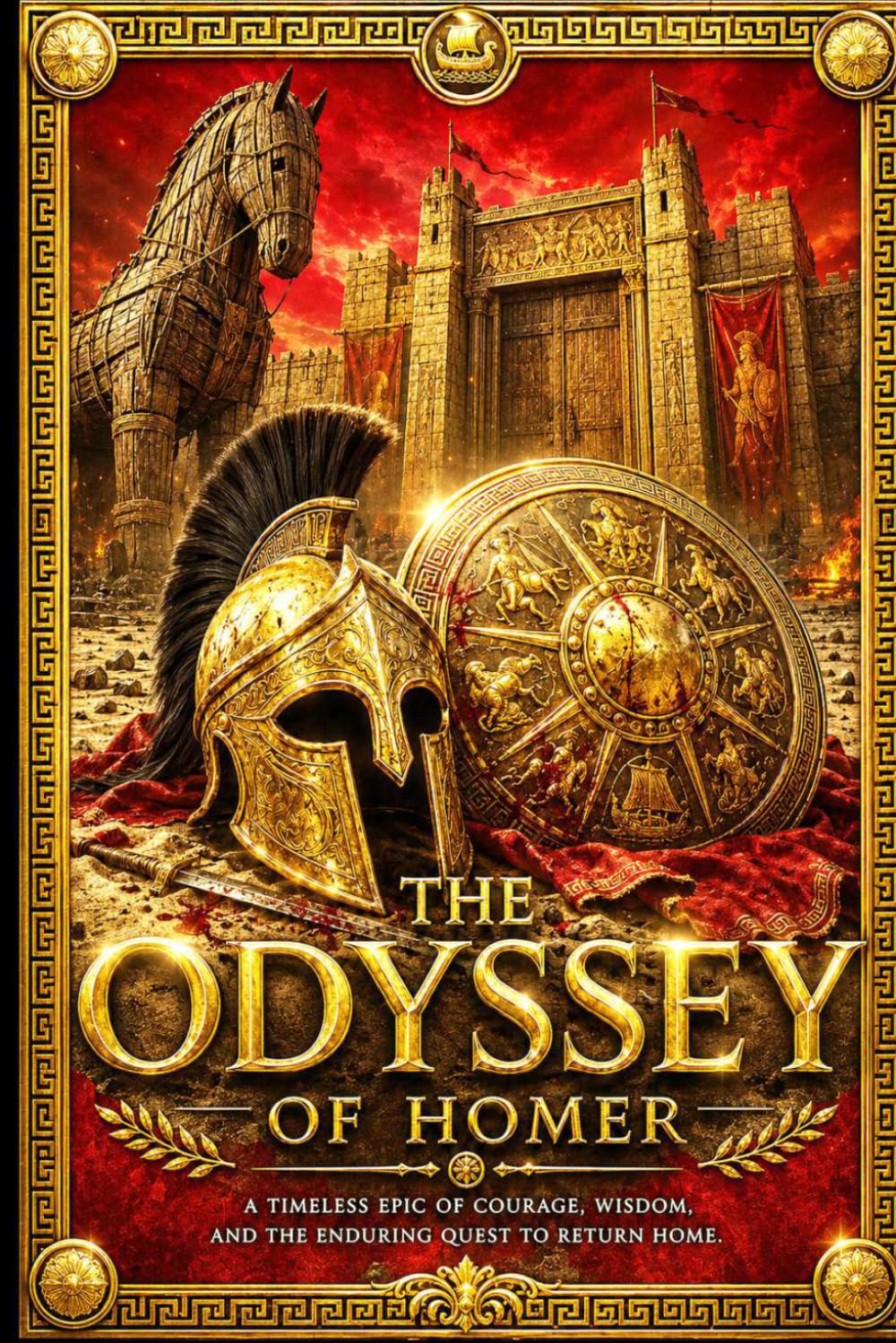The Odyssey by Homer: The Complete Classic Epic of Ancient Greece — The Unabridged Samuel Butler Translation (1900) with All 24 Books, Historical ... | A Timeless Journey of Adventure, Mythology,