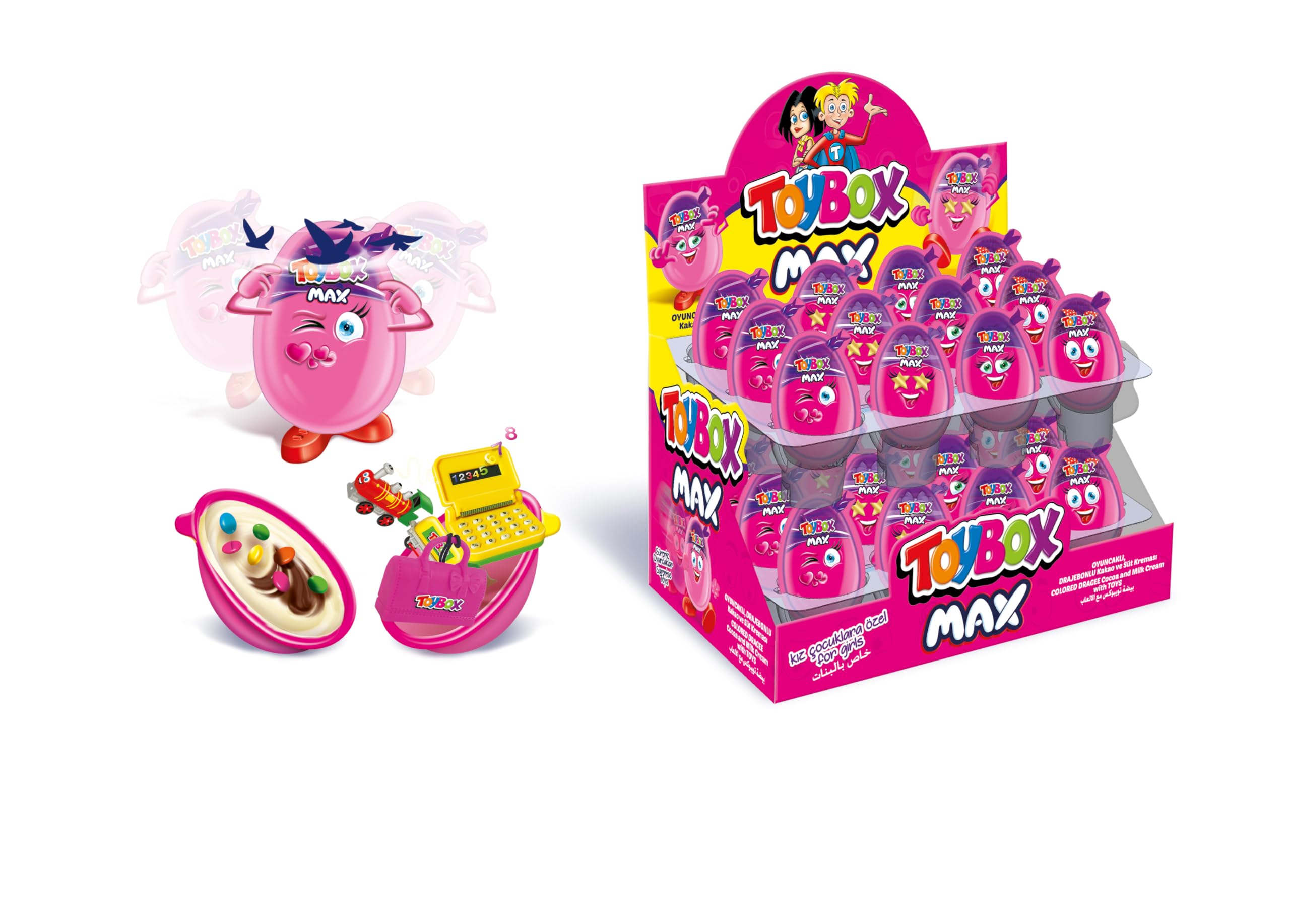 TOYBOX Max Kız 20 g 24'lü