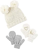 Vista 1 de Simple Joys by Carter's Baby Girls' Hat and Mitten Set
