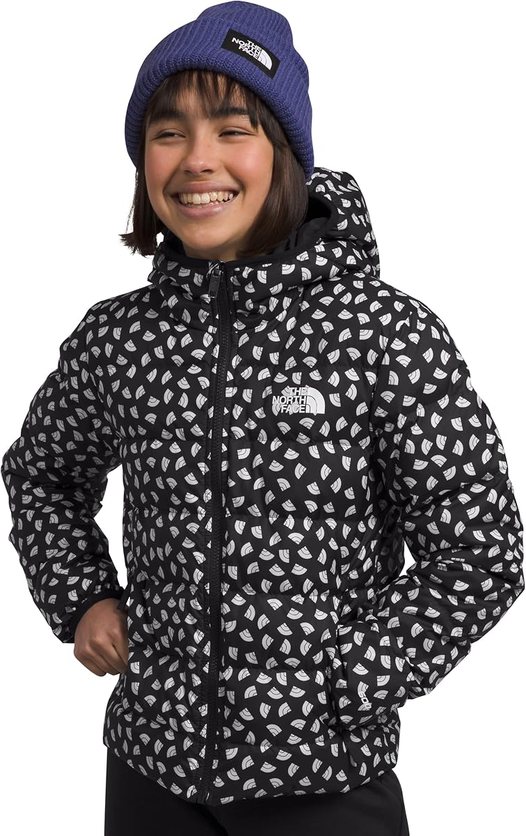 Girls' Reversible Down Hooded Jacket by The North Face