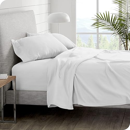 Miniatura 6 de Bare Home Juego de sábanas de forro polar súper suave, tamaño individual, forro polar extra afelpado, sábanas de cama que no forman bolitas, calidez