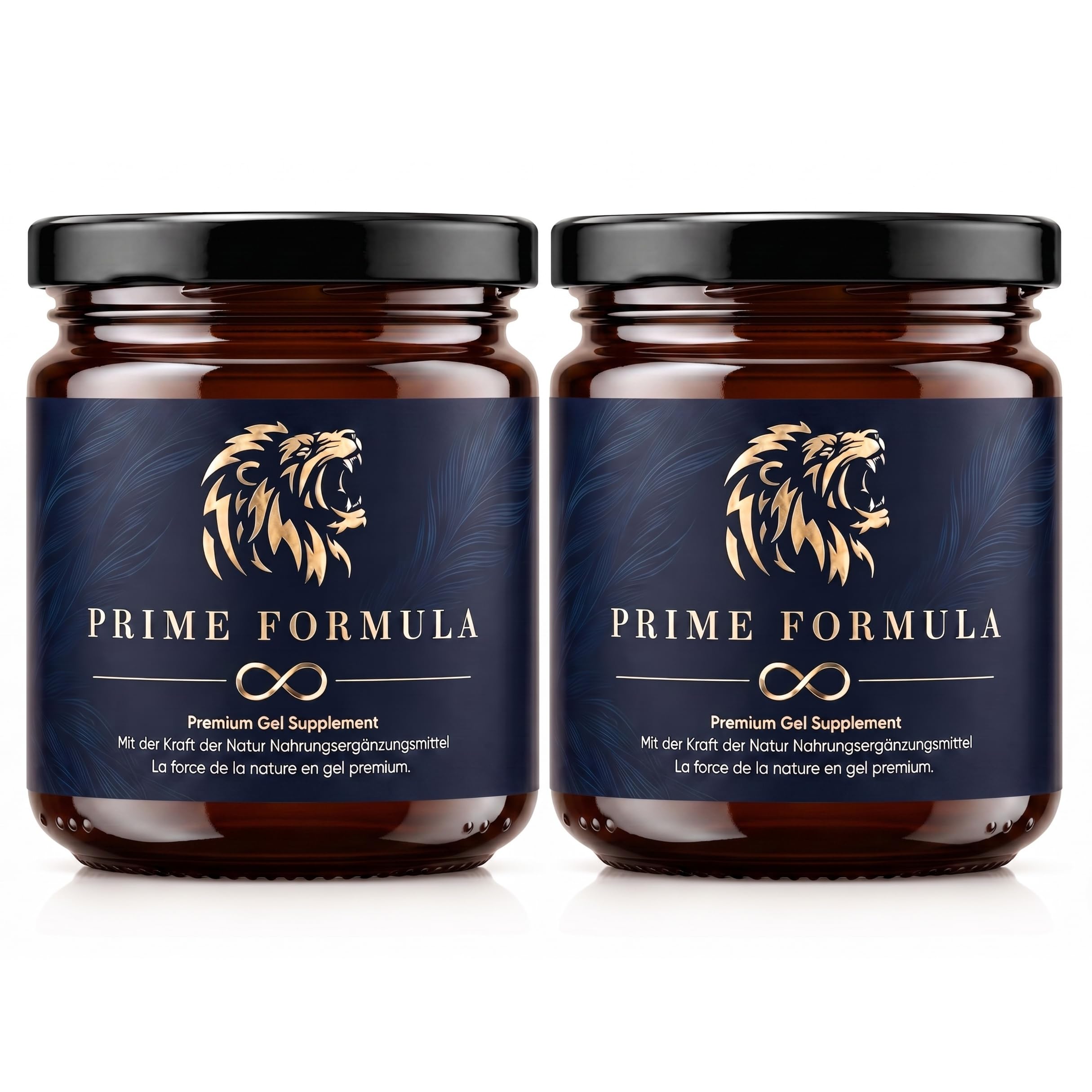 PrimeFormula Maca Gel 240gr Sofortwirkung, Extra Stark für aktive Männer, Ginseng & Tribulus Terrestris - 2 Pack