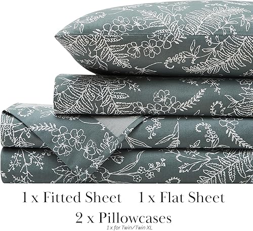 Miniatura 7 de Southshore Fine Living, Inc. - Juego de sábanas estampadas de microfibra, Microfibra, King