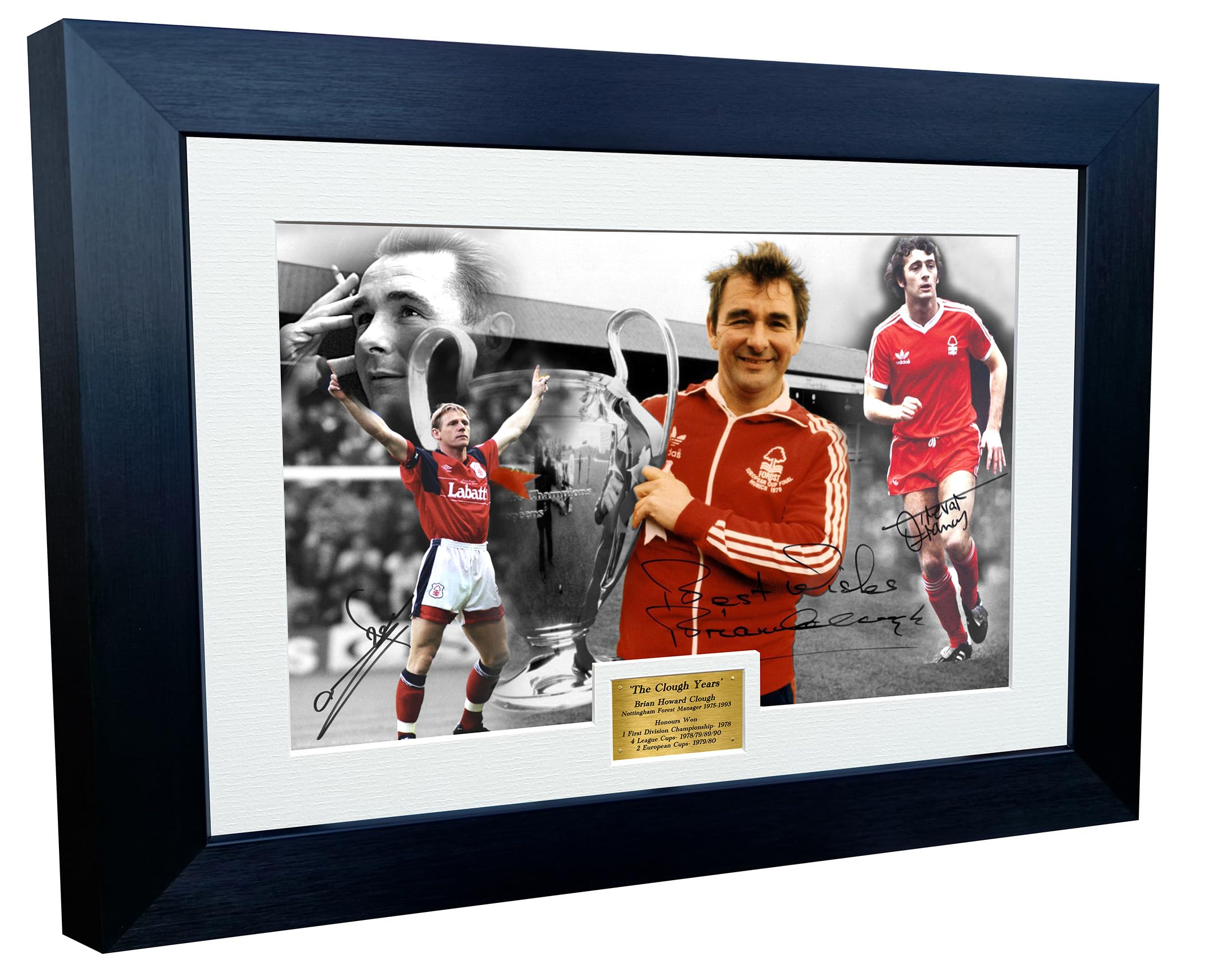 Brian Clougn 12x8 A4 Signed 