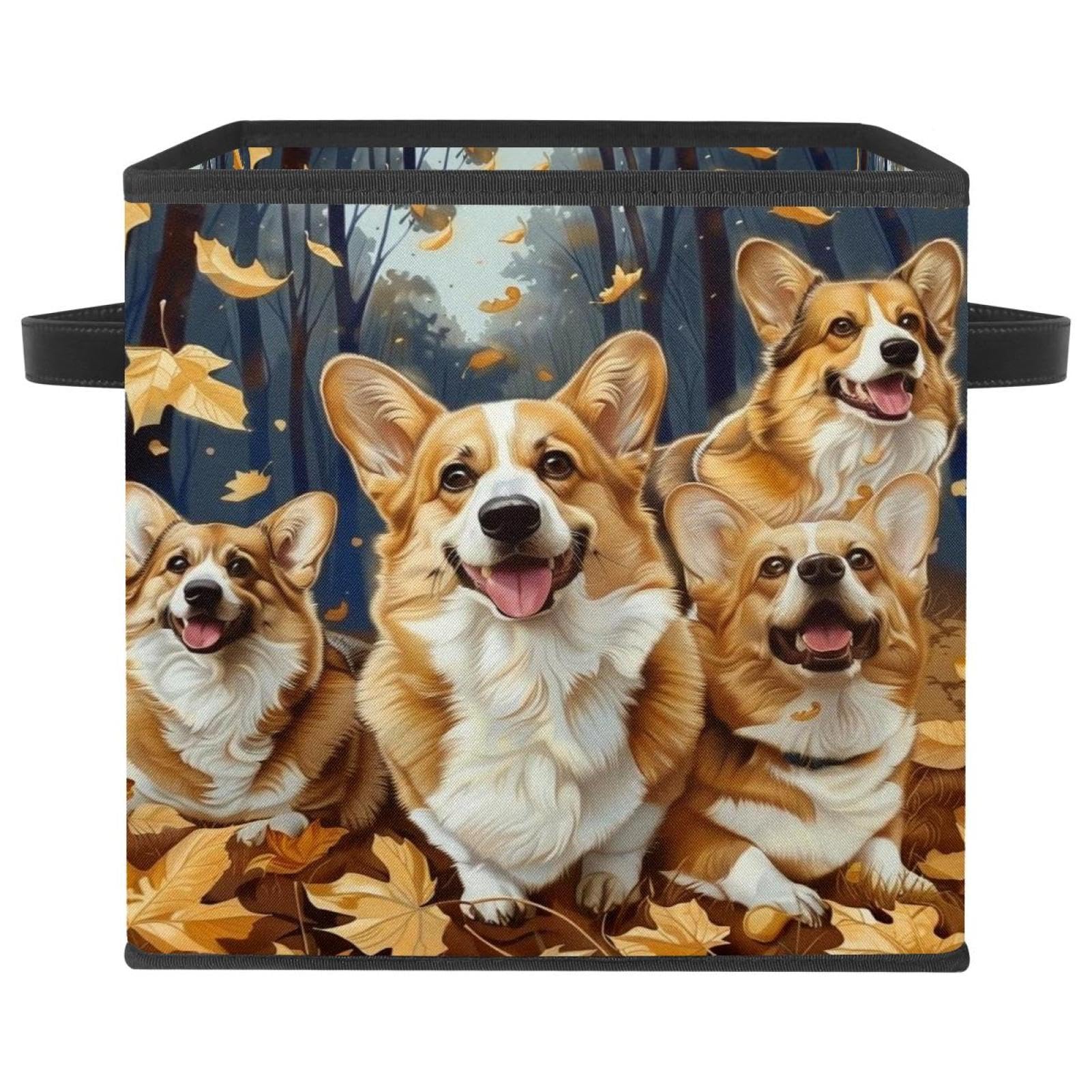 Boîte de rangement Corgis pour en finir avec le désordre du placard et stocker le linge de lit