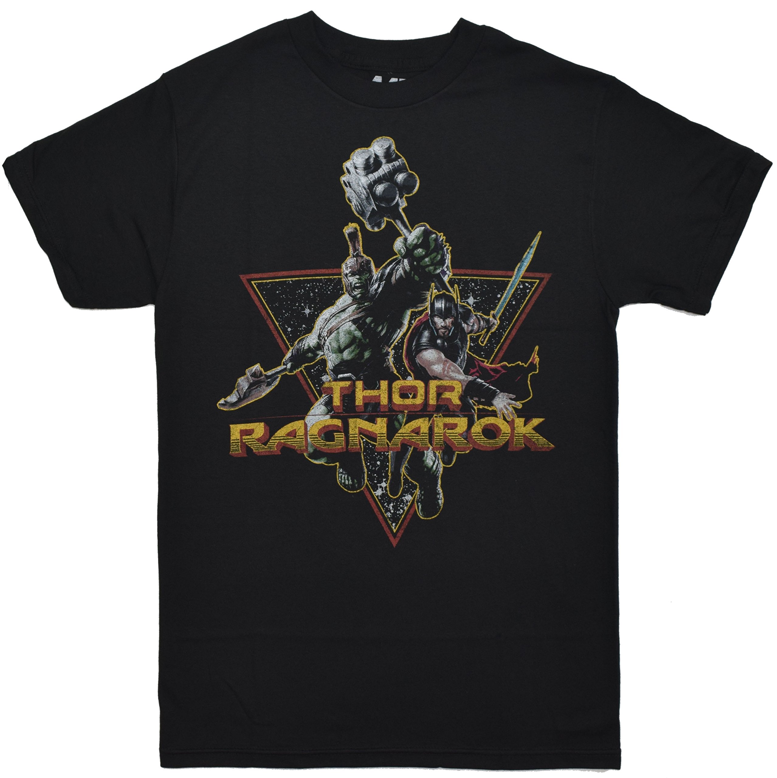 MarvelThor Ragnarok Hulk Space Buddies T-shirt (XXXL, Black)