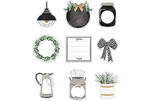 Carson Dellosa: Farmhouse Bulletin Board Cutouts