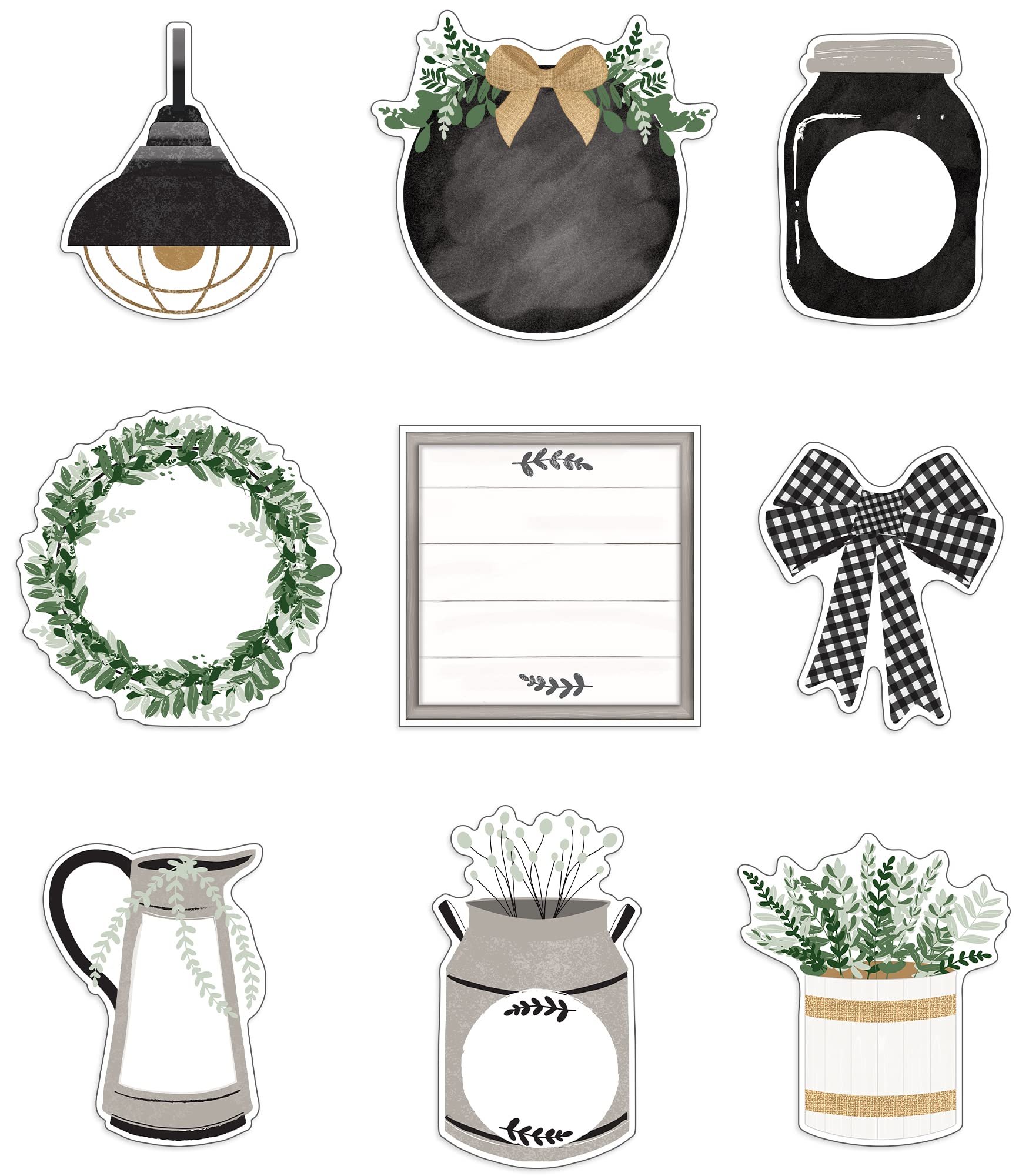 Buy Carson Dellosa Farmhouse Cutouts 150 Modern Farmhouse Cutouts For 