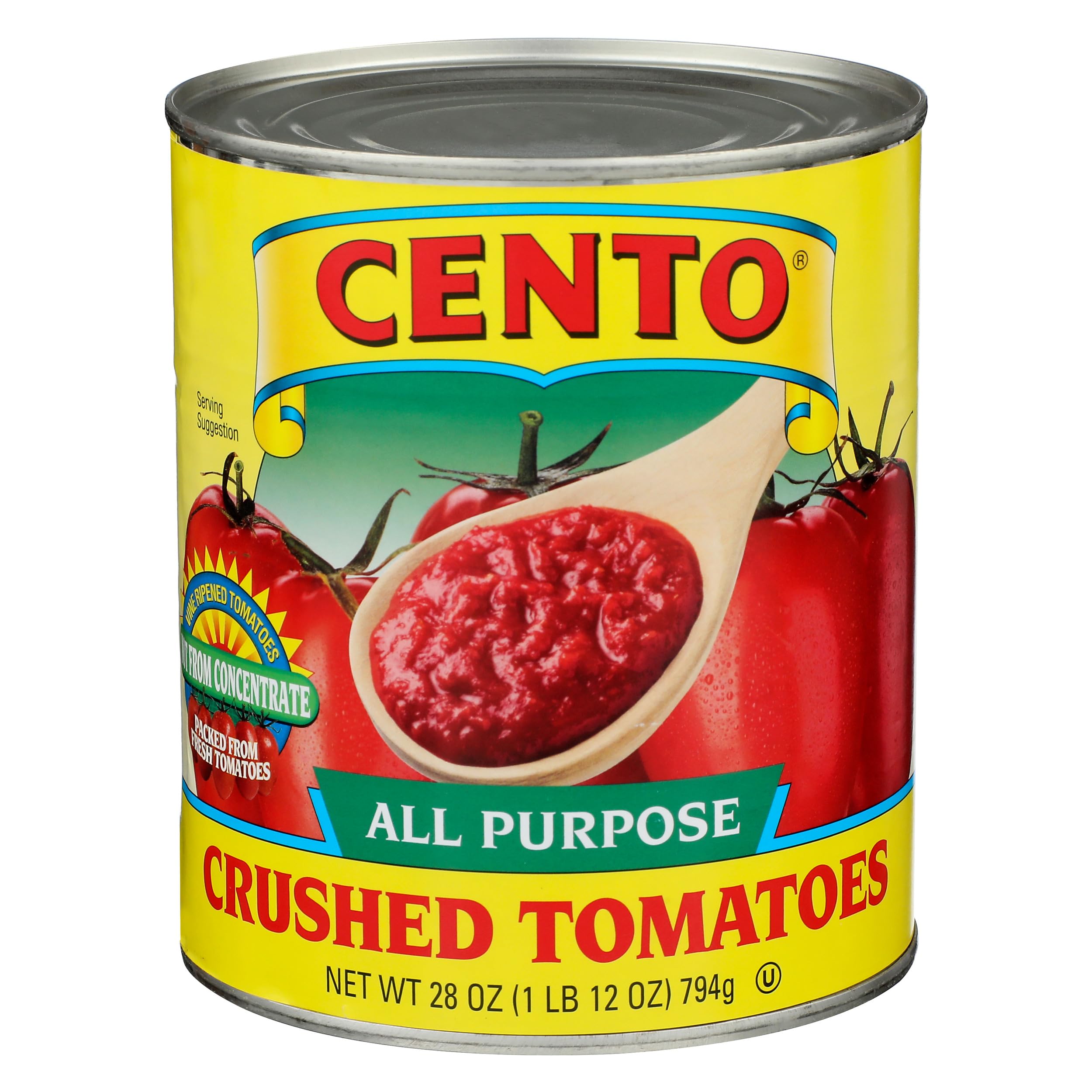 Guong Cento Foods, Crushed Tomatoes, 28 Ounce