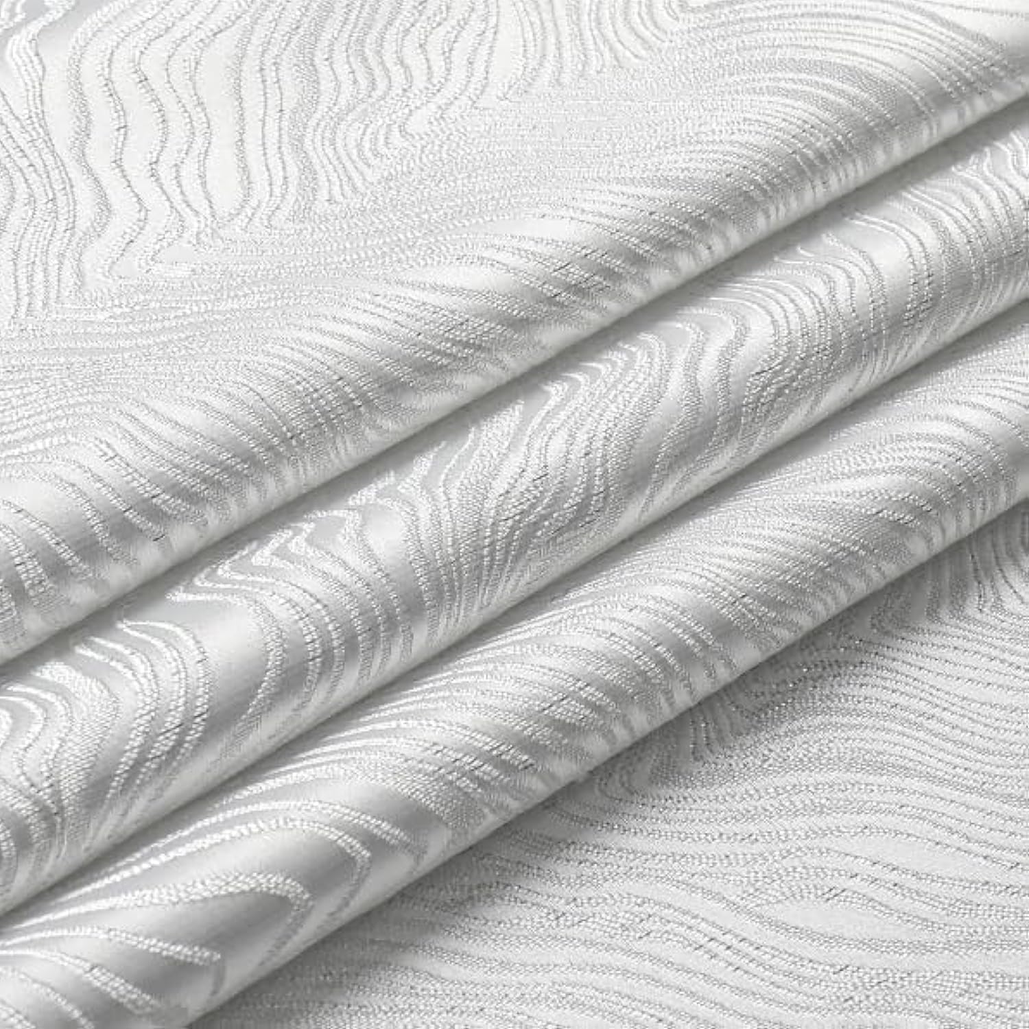 majestic giftware premium jacquard cut fabric (1358-116x216) | 116" wide x 216" length sparkle silver cloth for table runner, upholstery, pillows & window treatments | soft & washable cloths for home sparkle silver 116x216