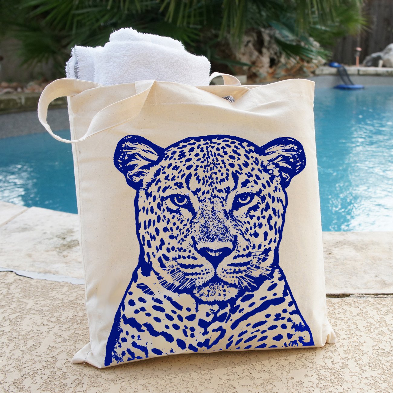 Pet Studio Art The Leopard Tote Bag