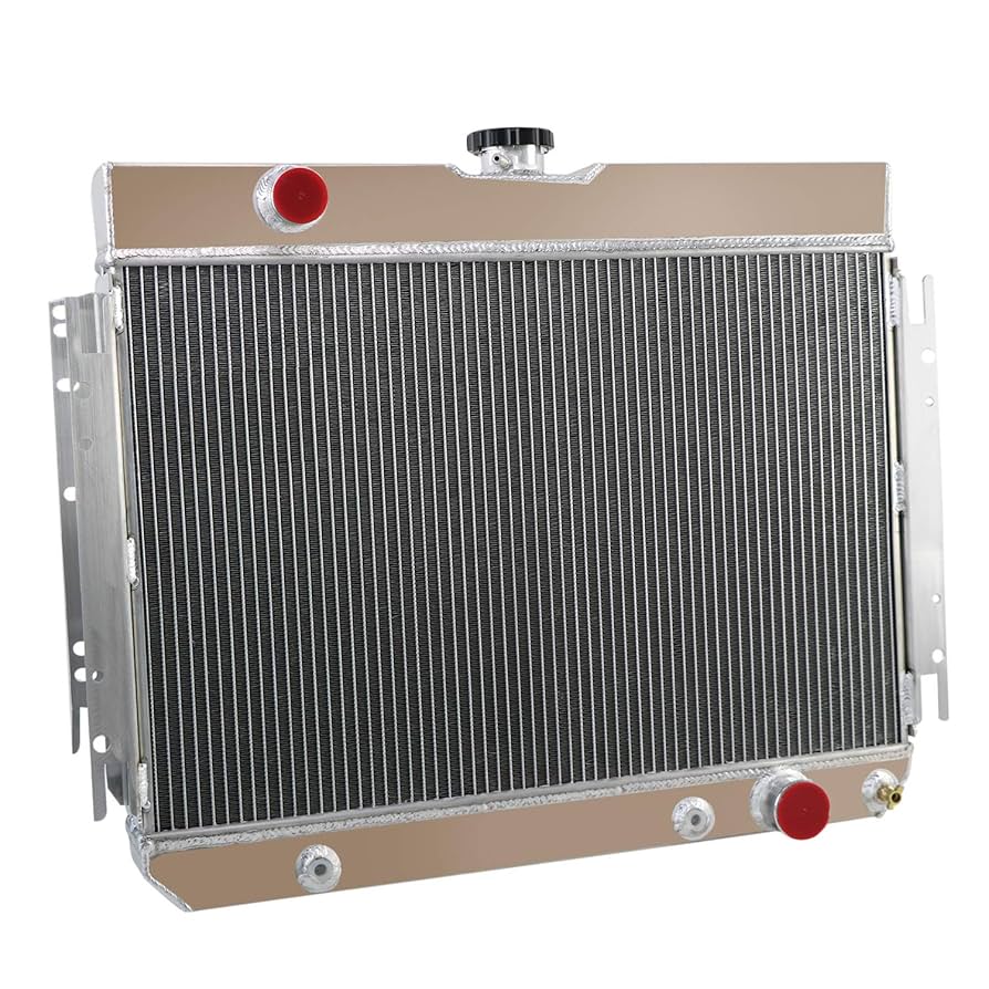 シボレーインパラ アルミ製ラジエーター ！ Amazon | 3列アルミラジエーター+2*ファン シボレーインパラ