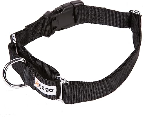 Vista 47 de GoGo Pet Products GoGo - Collar de perro Martingala de 3/8 pulgadas, talla XS, color naranja