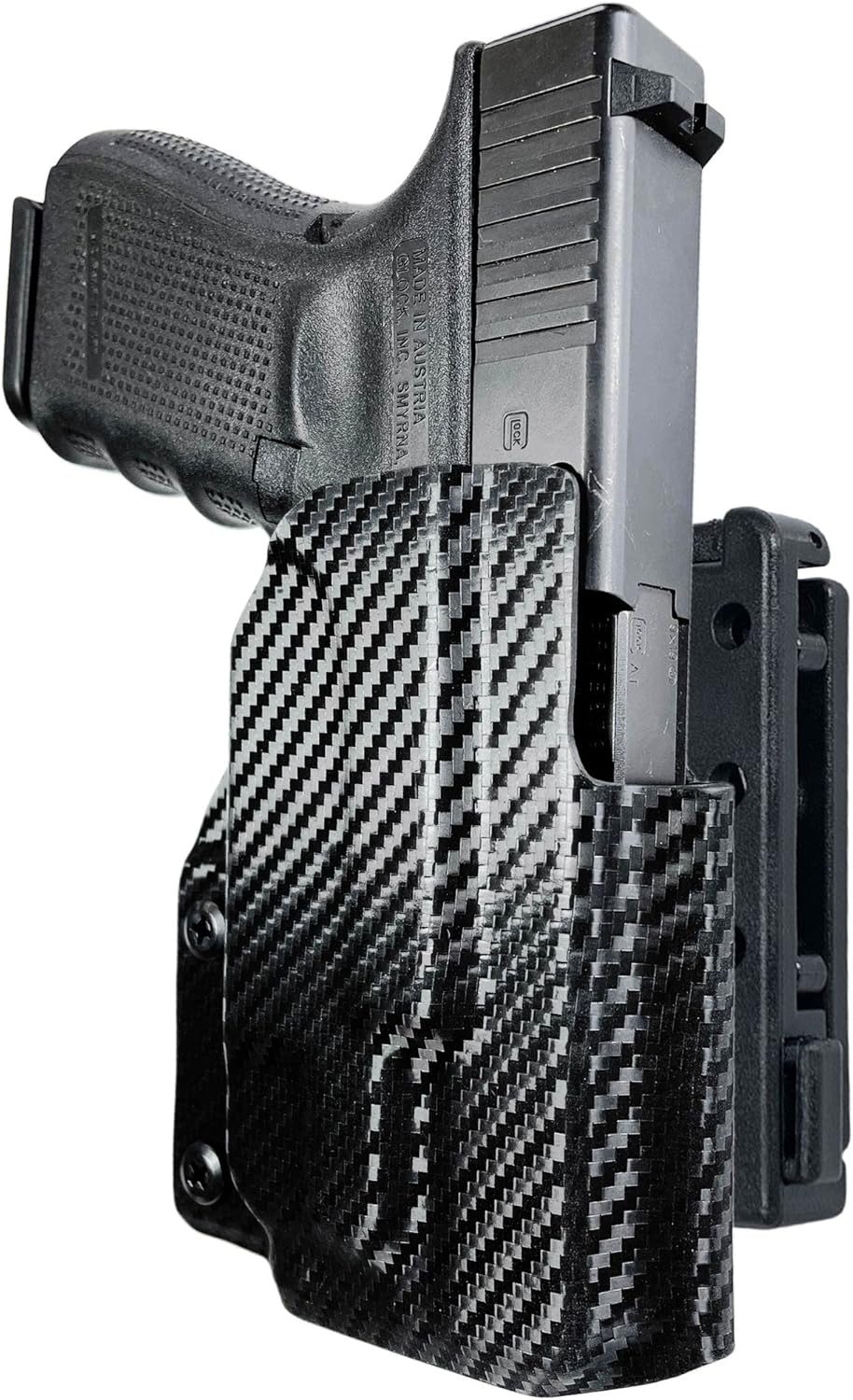 Black Scorpion Gear Pro IDPA Competition Holster fits GL19, GL23 w/ TLR-7A
