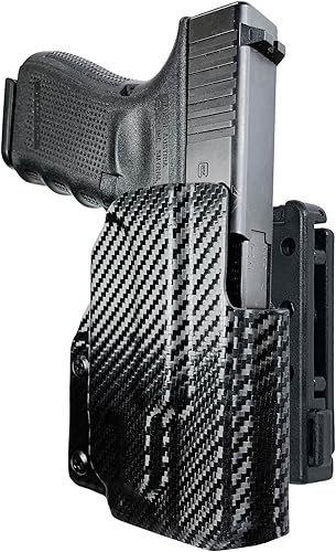 Miniatura 7 de Black Scorpion Gear Pro IDPA - Funda de competición compatible con GL19, GL23 con TLR-7A