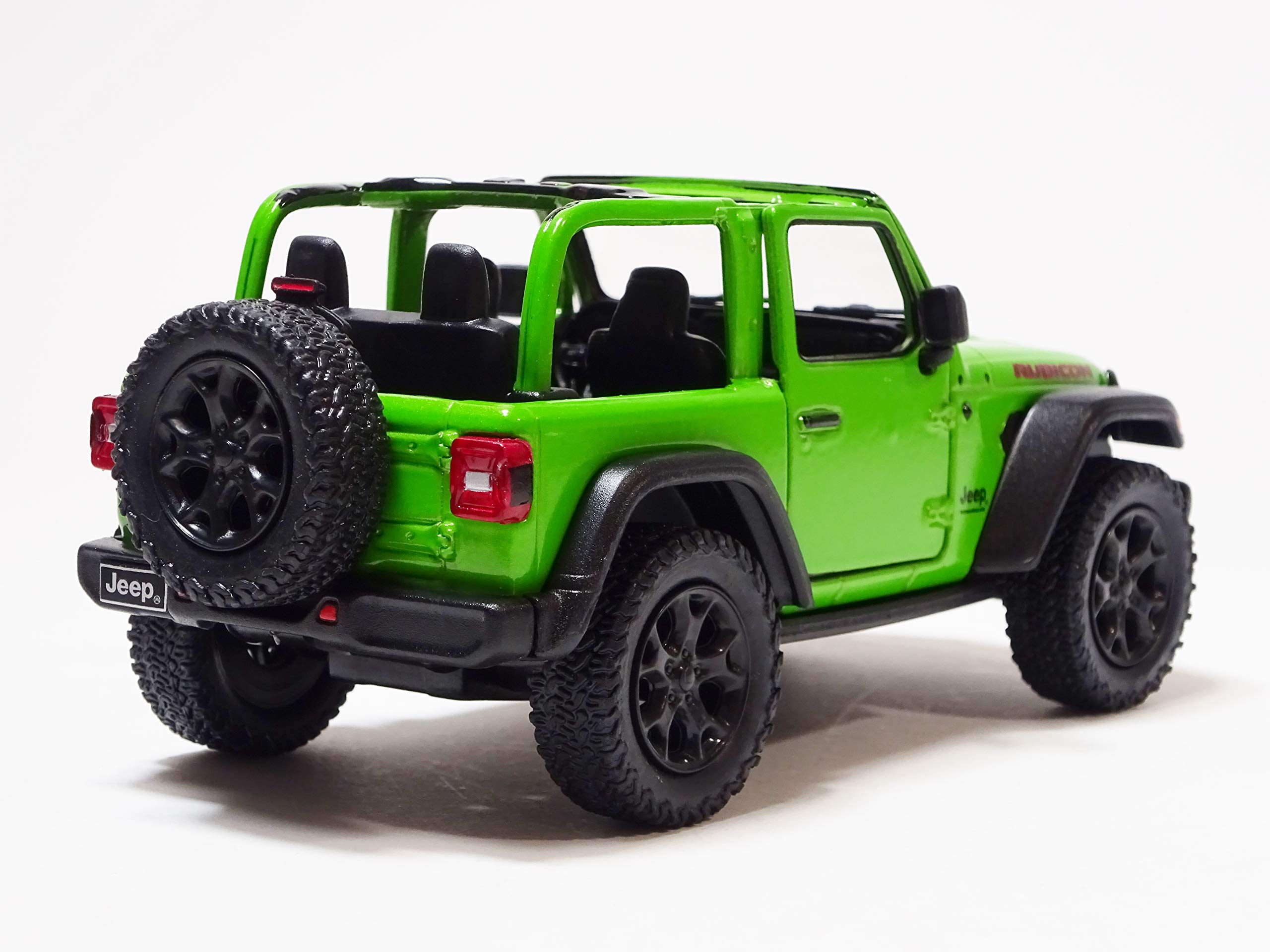 グリーンライト　ジープ・ラングラー・ルビコン & エンクローズド・カーハウラー Amazon | キンスマート ジープ ラングラー ルビコン グリーン