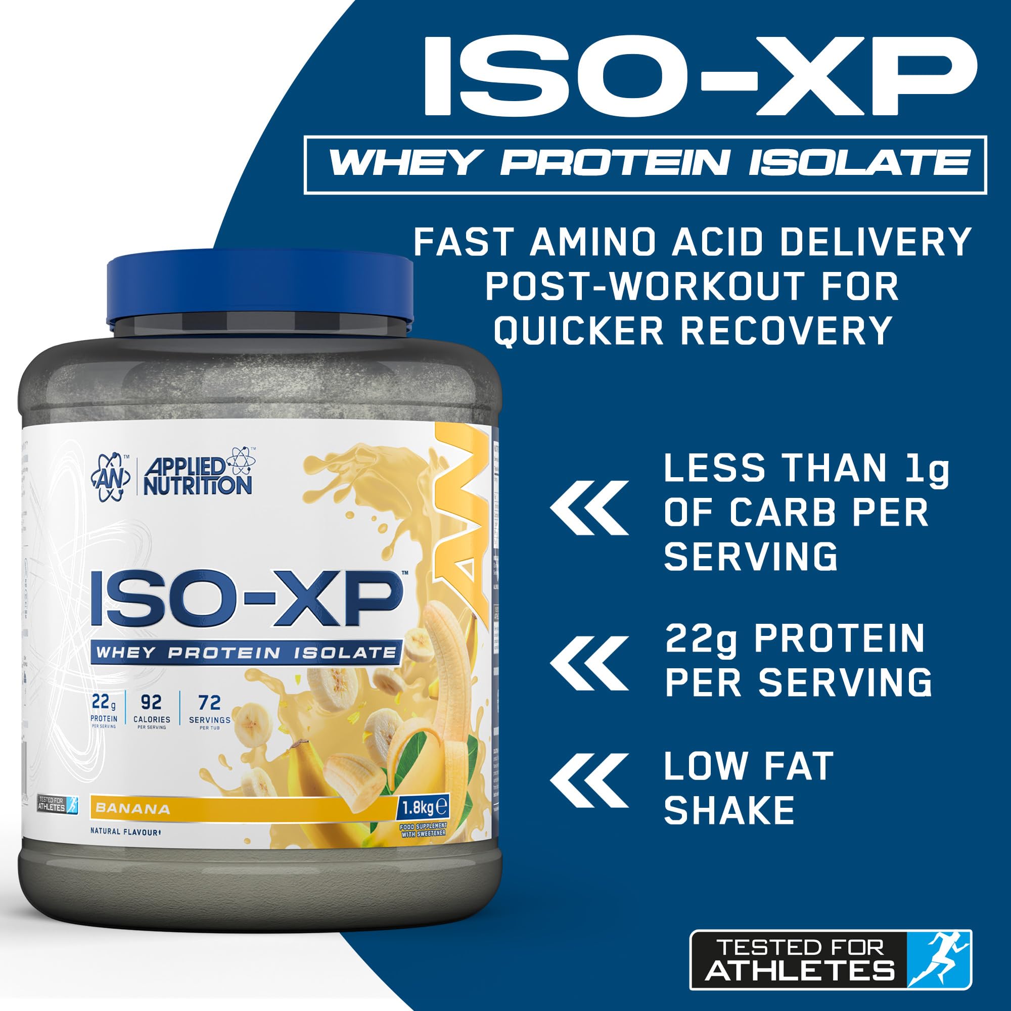 Applied Nutrition Iso-XP (1800g) Café Latte - Białka - Izolat białka serwatkowego