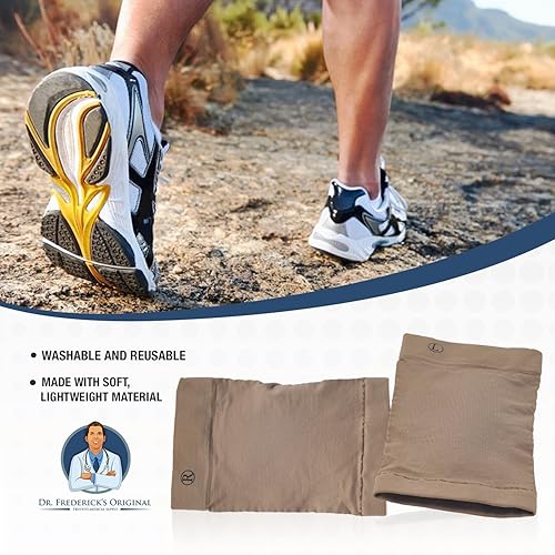 Miniatura 3 de Dr. Frederick's Original Juego de mangas de soporte de arco, 2 piezas, fundas de gel suaves para el dolor de pie plano, soporte de arco, alivio del
