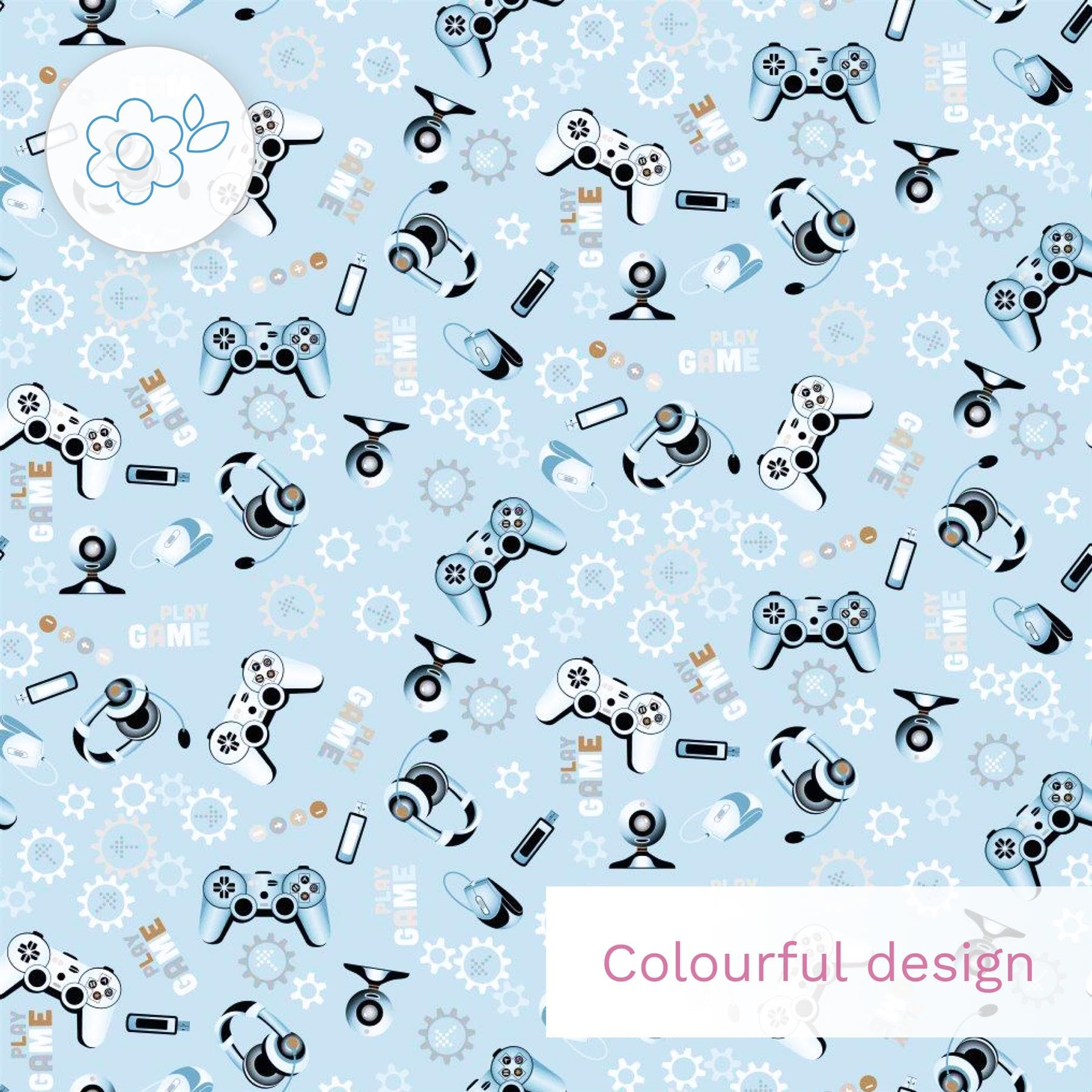 Baby Comfort 4 Piece Toddler Kids Cot Bed Set 120x90 cm Duvet Pillow Duvet Cover Pillowcase 12M+ (It's a Boy) — view 49