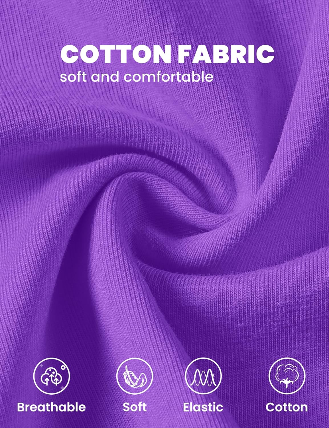 Auranso Girls Tank Tops Cotton Sleeveless Undershirts Athletic Shirts Racerback Dance Outfit Workout Tops - Image 4