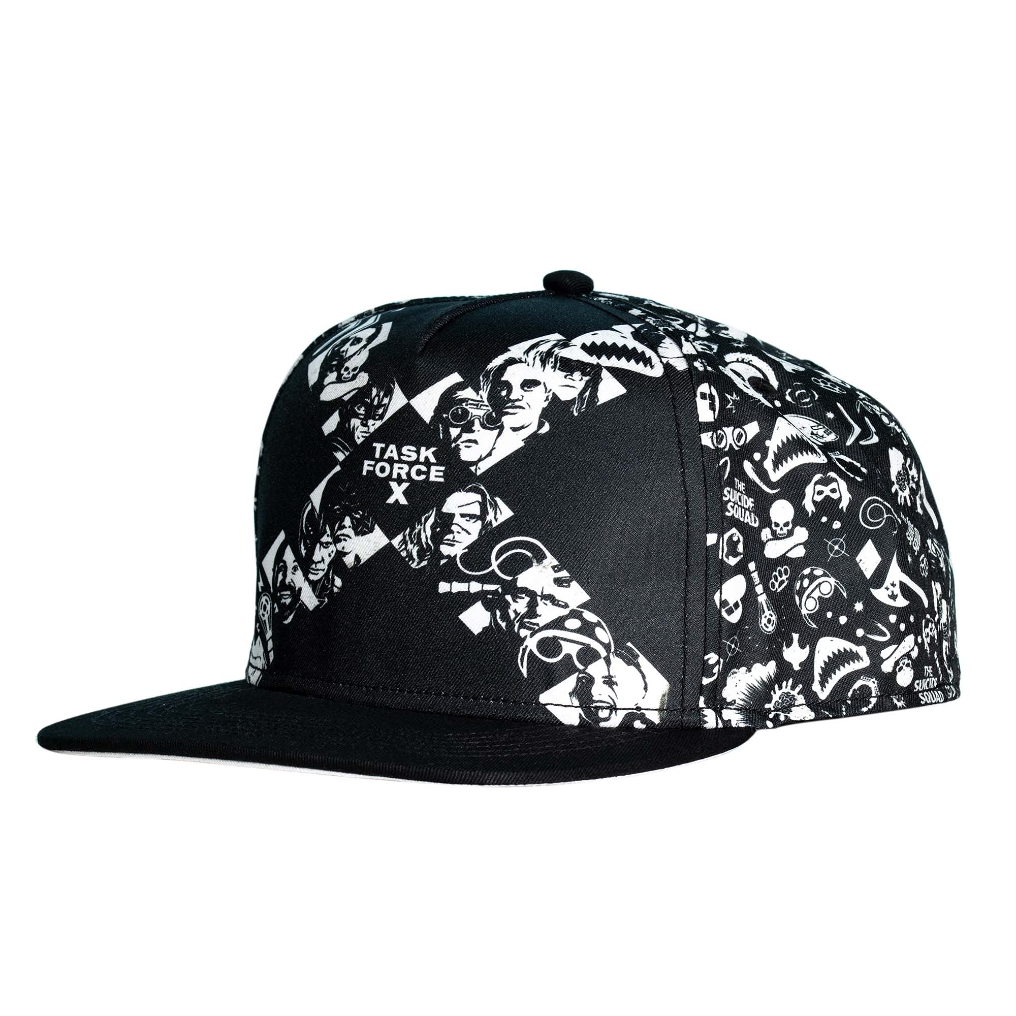Numskull Unisex The Suicide Squad Task Force X Official Snapback Baseball Cap, One Size