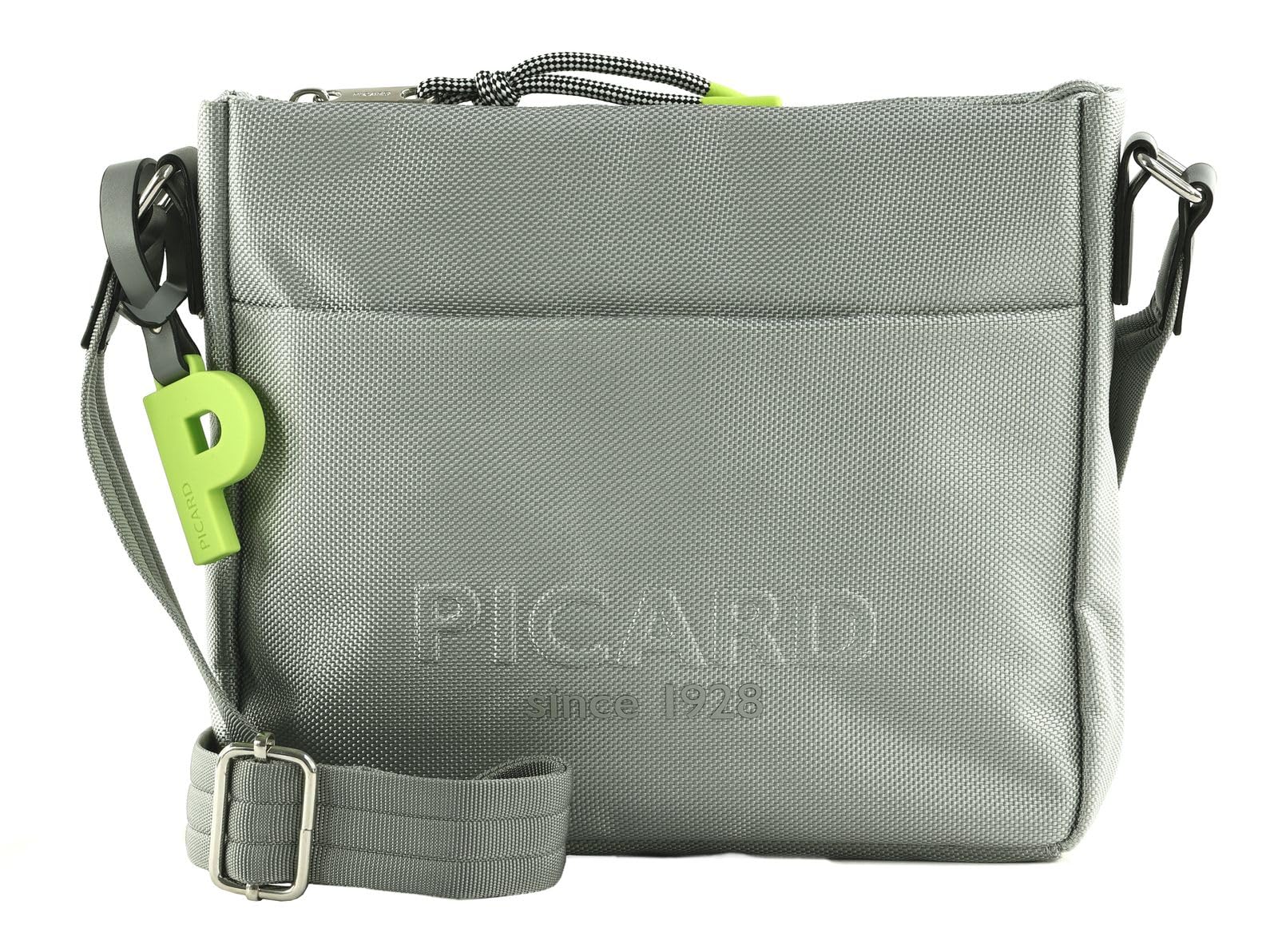 Picard Lucky One 32414U9017 Women's Nylon Shopper Bag 5.5 x 20 x 24 cm Silver, Silver, Standard Size, Handbags