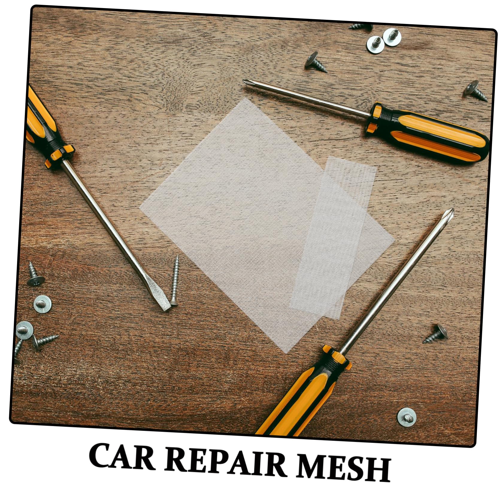 Kit de Reparación de Alambre de Tungsteno Lámina de Malla de Acero para Soldar Plástico en Reparación Automotriz Fácil y Múltiple 10 Piezas
