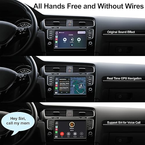 Miniatura 5 de SuperiorTek 50 Adaptador inalámbrico CarPlay para todos los coches CarPlay inalámbrico CarPlay con cable de fábrica convertidor con cable a