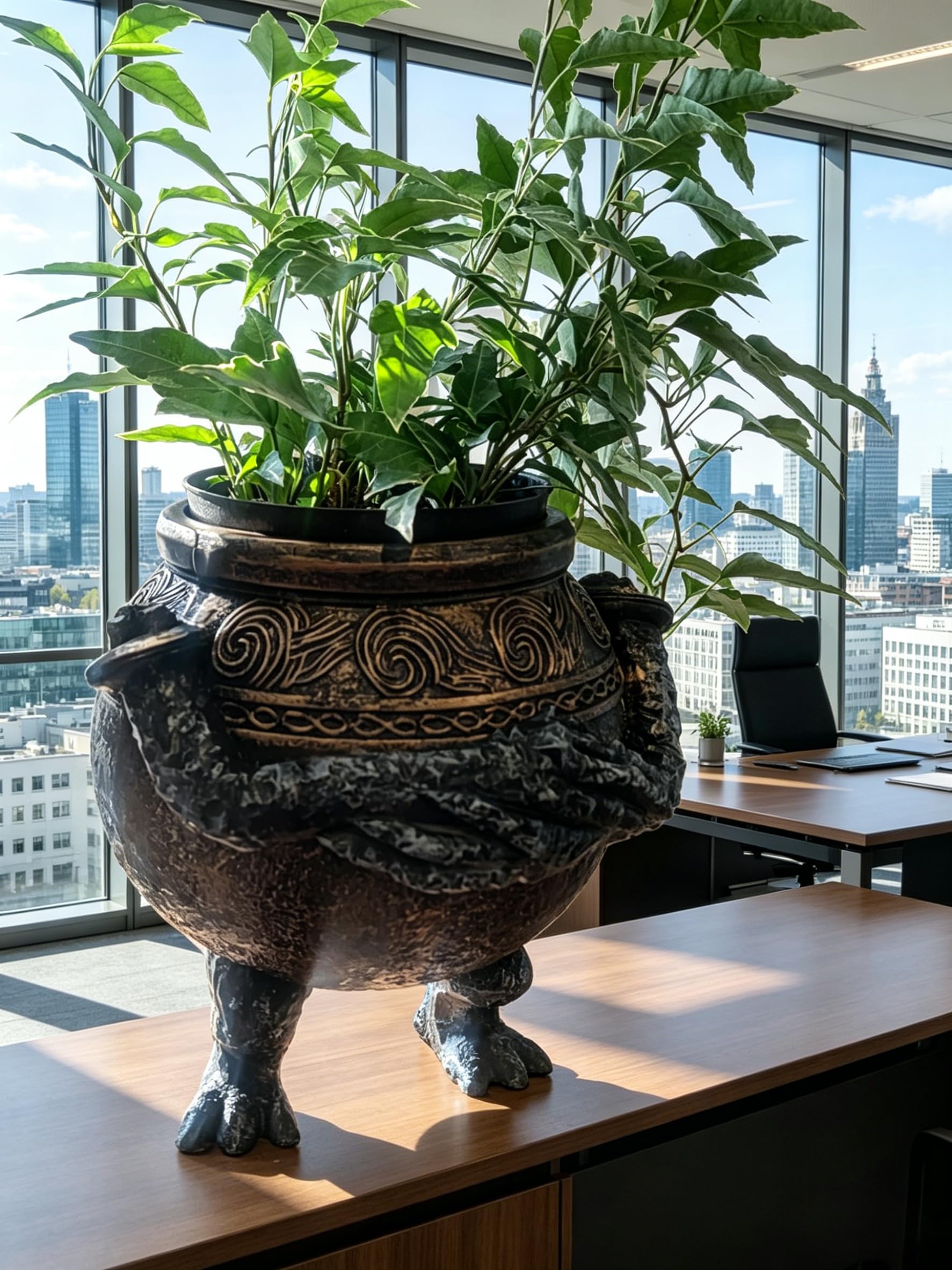 Pot Boy Statuen Merch Elden Figur Sammler Edition Schreibtisch Dekoration Harz Ring Geschenk für Spieleliebhaber