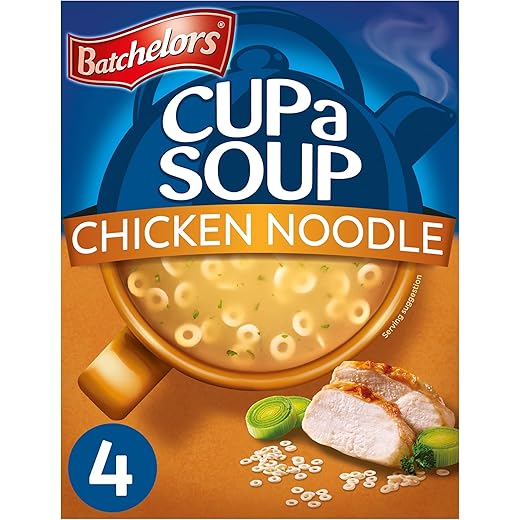 Batchelors Cup A Soup 4 Sachets Chicken Noodle 94 g